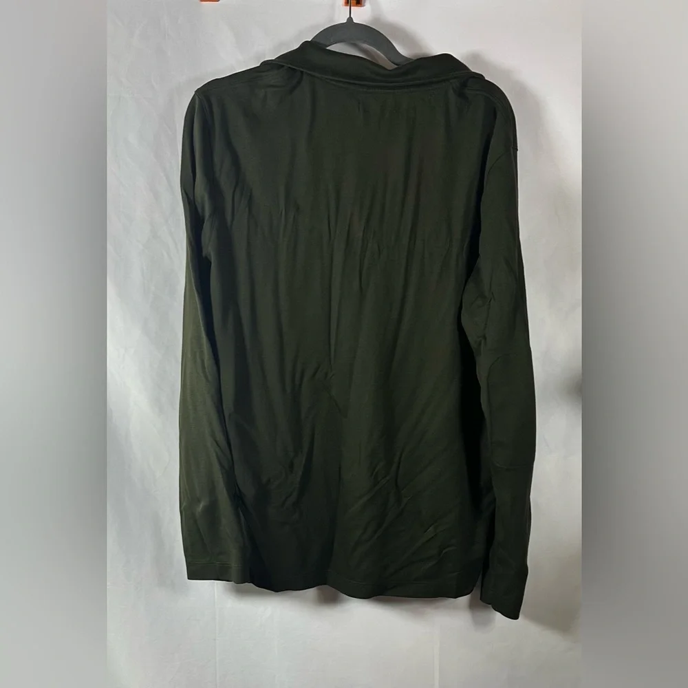 Banana Republic Luxury Touch Long Sleeve - Dark Green